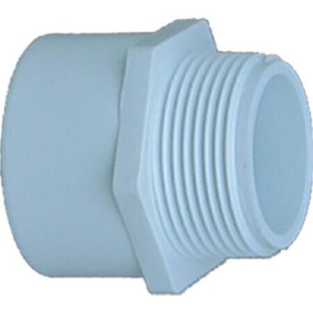 Genova Genova Products 30415 1.5 in. Male Adapter White; Pack of 10 197954